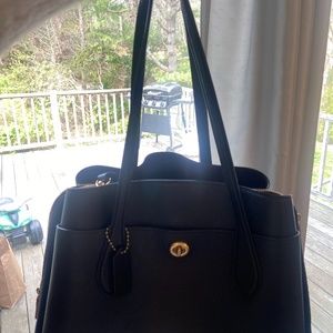 Coach Black w/gold hardware Tote/Satchel